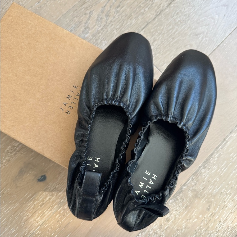 Jamie Haller black elastic slipper - Picture 3 of 6